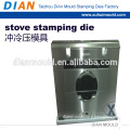 zinc plated mild steel parts stamping punching die
